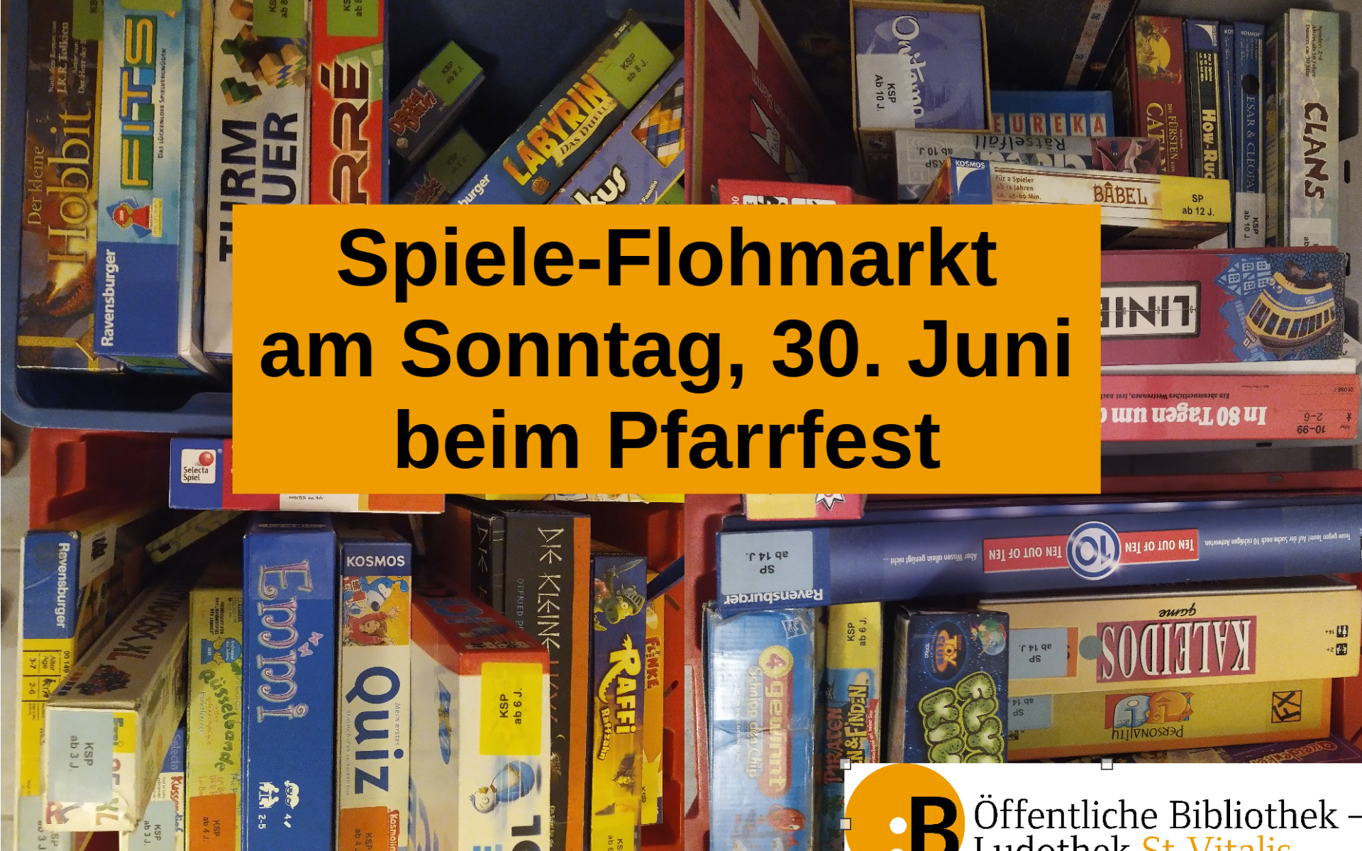 Spiele-Flohmarkt