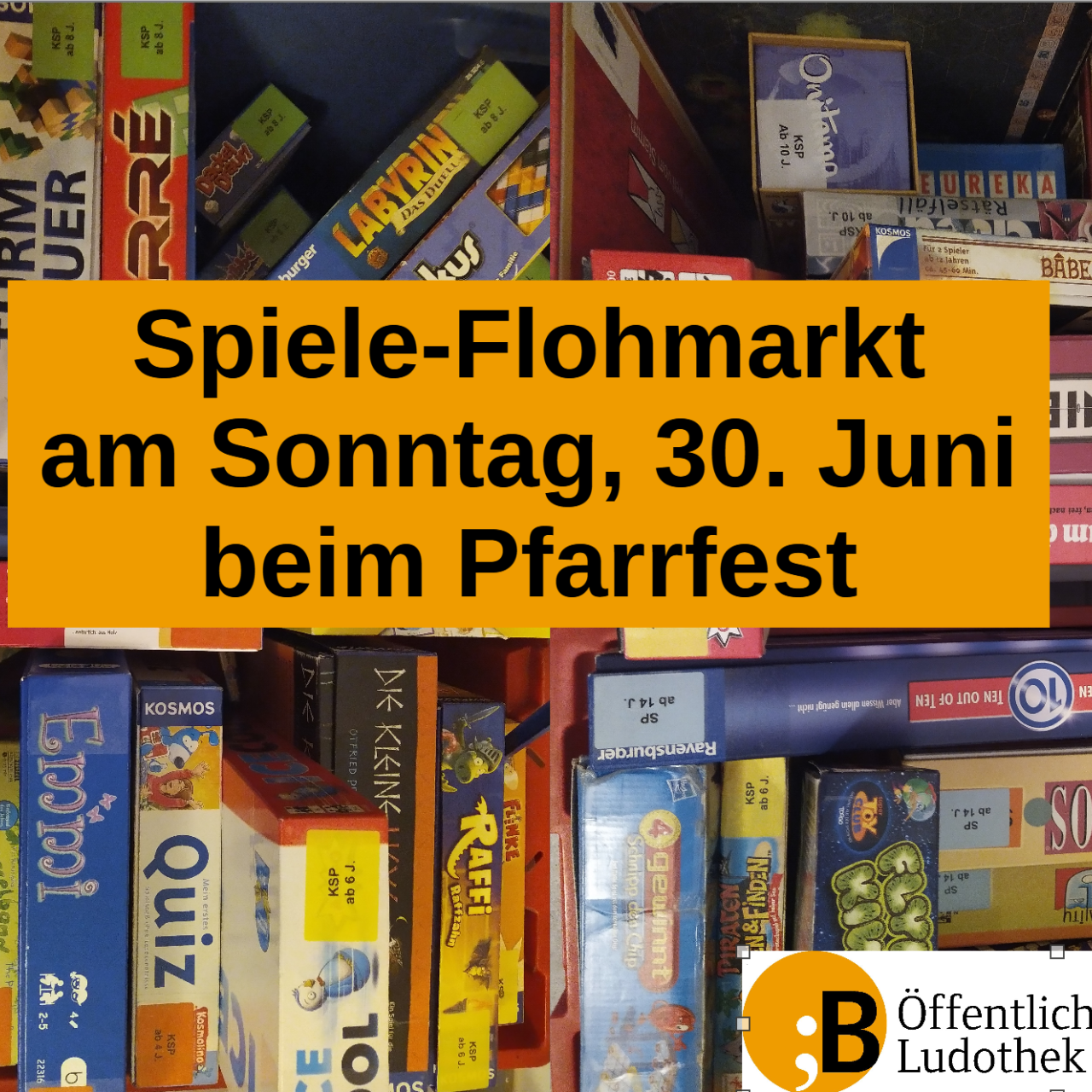 Spiele-Flohmarkt